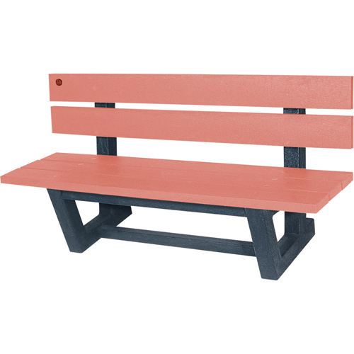 Bancs de parc d'ext&eacute;rieur, Plastique recycl&eacute;, 72" lo x 23-3/16" la x 29-13/16" h, S&eacute;quoia Canadian Safety Group Inc.