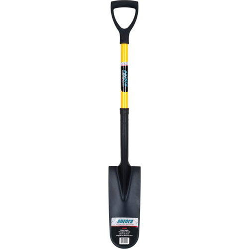 Drain Spade Shovels, Tempered Steel, 16" x 6" Blade, 28-1/2" L, D-Grip Handle Canadian Safety Group Inc.