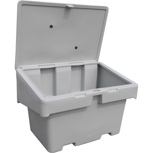Salt Sand Container SOS, 48" x 33" x 34", 18.5 cu. Ft., Grey Canadian Safety Group Inc.