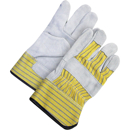 Gants d'ajusteur classiques, Taille unique, Paume en Cuir de vache refendu, Doublure en Molleton Canadian Safety Group Inc.