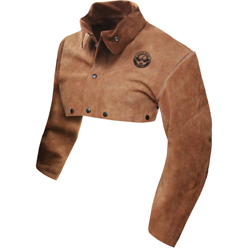 Standard Grade Leather Cape Sleeve, X-Large, Brown Canadian Safety Group Inc.