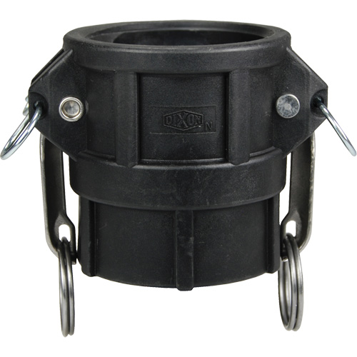 Coupleur &agrave; came et cannelure, Polypropyl&egrave;ne, Type D, 3", NPT femelle, 60 PSI Canadian Safety Group Inc.