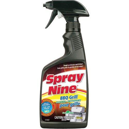 Spray Nine&reg; BBQ Grill Cleaner, 650 ml, Trigger Bottle Canadian Safety Group Inc.