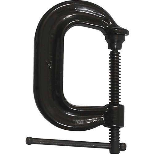 Regular-Duty Deep Throat C-Clamp, 2" (51 mm) Capacity, 2-1/8" (54 mm) Throat Depth Canadian Safety Group Inc.