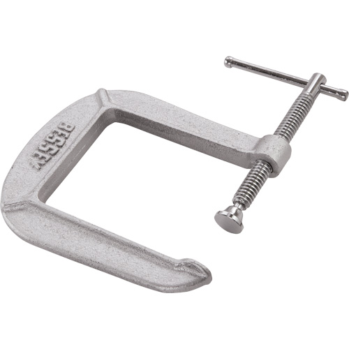 Light-Duty C-Clamp, 3" (76 mm) Capacity, 4-1/2" (114 mm) Throat Depth Canadian Safety Group Inc.