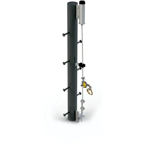Support avec &eacute;cartement pour mat en acier Lad-Saf Canadian Safety Group Inc.