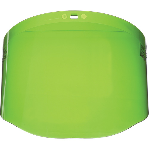 Faceshield Window, Polycarbonate, Green Tint Canadian Safety Group Inc.