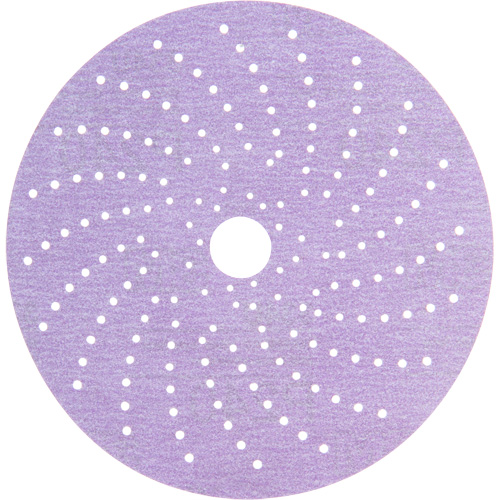 Disque de ponçage net mauve Hookit, dia 6", Grain P240, Oxyde d'aluminium, Poids C Canadian Safety Group Inc.