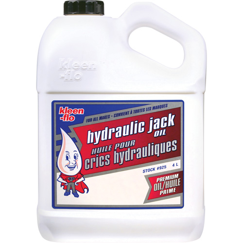 Hydraulic Jack Fluid, 4 L, Jug Canadian Safety Group Inc.