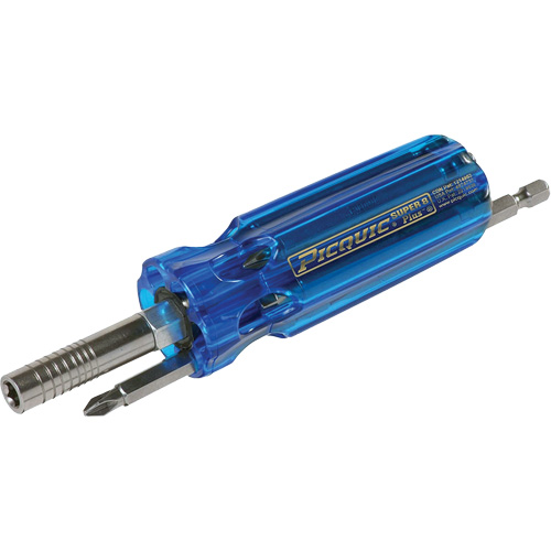 Super 8 Plus Multibit Screwdriver, Plastic Handle Canadian Safety Group Inc.