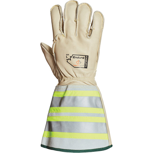 Endura&reg; Deluxe Winter Lineman Gloves with 6" Reflective Cuff, Medium, Horsehide Palm, Thinsulate Inner Lining Canadian Safety Group Inc.