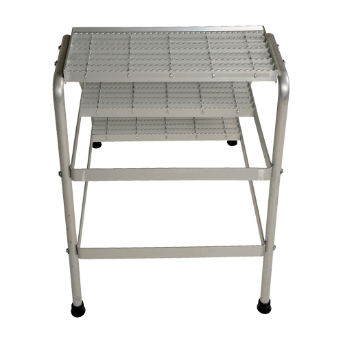 Aluminum Step Stand, 3 Steps, 34-9/16" x 22-13/16" x 30" High Canadian Safety Group Inc.