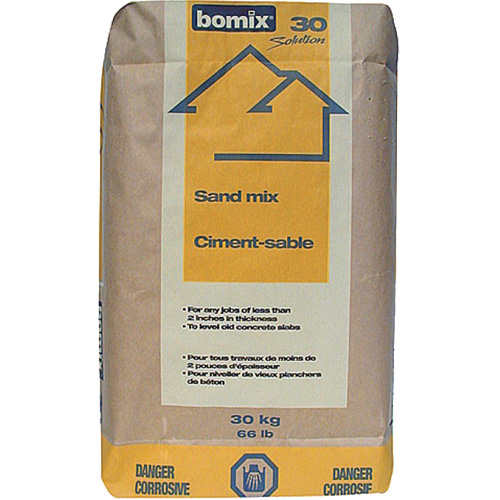Ciment et m&eacute;lange de sable Portland, 66 lb (30 kg)/66 lb (30 kg) Canadian Safety Group Inc.