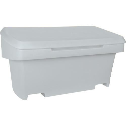 Contenant de rangement robuste pour l'ext&eacute;rieure pour sel et sable, 24" x 48" x 24", 10 pi³, Gris Canadian Safety Group Inc.
