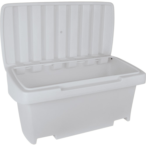 Contenant de rangement robuste pour l'ext&eacute;rieure pour sel et sable, 24" x 48" x 24", 10 pi³, Gris Canadian Safety Group Inc.