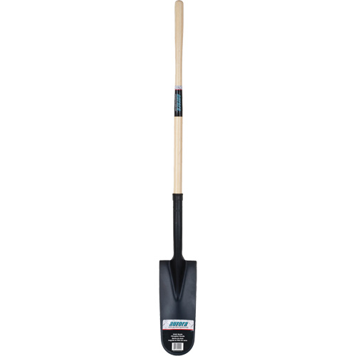 Drain Spade Shovel, Tempered Steel, 14" x 6" Blade, 46" L, Straight Handle Canadian Safety Group Inc.