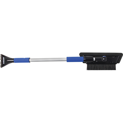 Brosse &agrave; neige, T&eacute;lescopique, lame Mousse de CAV/E, 48" Longueur, Noir/Bleu Canadian Safety Group Inc.