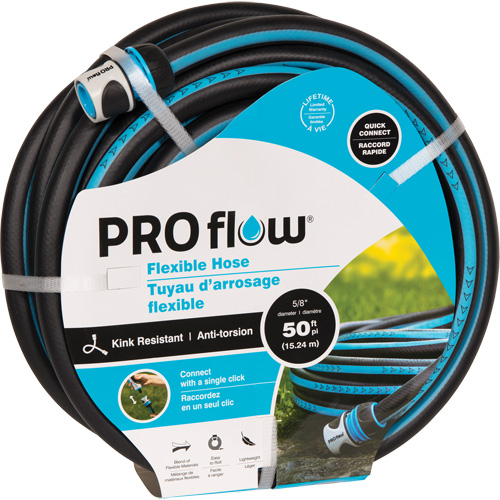 Boyau flexible, Plastique, 5/8" dia x 100' Canadian Safety Group Inc.