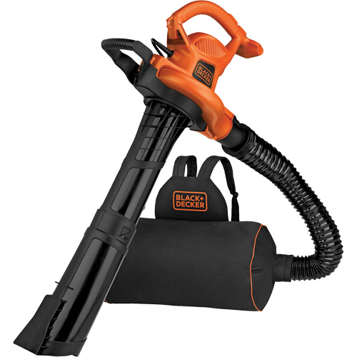 3-in-1 VacPack Leaf Blower/Vacuum/Mulcher, 250 MPH Output, Electric Canadian Safety Group Inc.