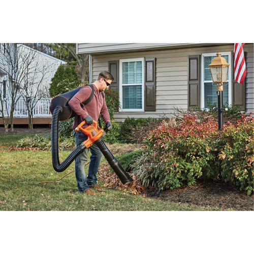3-in-1 VacPack Leaf Blower/Vacuum/Mulcher, 250 MPH Output, Electric Canadian Safety Group Inc.