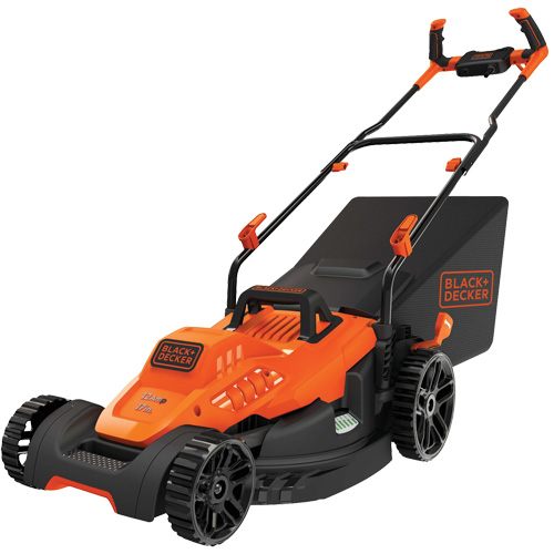 Lawn Mower with Comfort Grip Handle, Push Walk-Behind, Electric, 17" Cutting Width Canadian Safety Group Inc.
