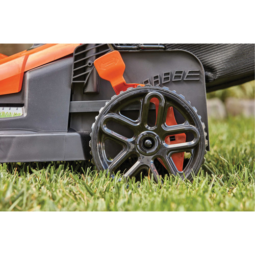 Lawn Mower with Comfort Grip Handle, Push Walk-Behind, Electric, 17" Cutting Width Canadian Safety Group Inc.