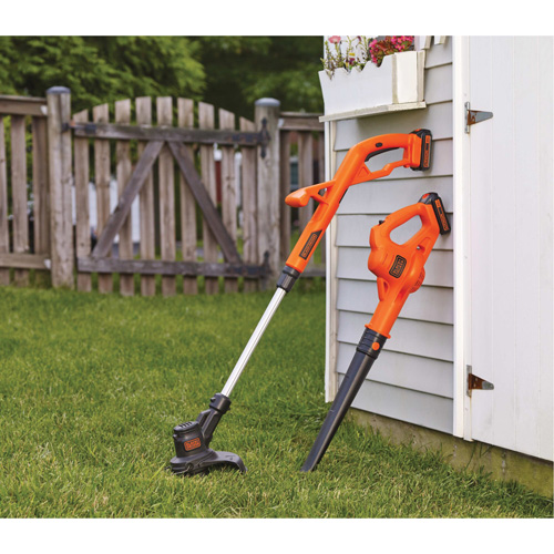 Max* String Trimmer/Edger & Hard Surface Sweeper Combo Kit, 10", Battery Powered, 20 V Canadian Safety Group Inc.