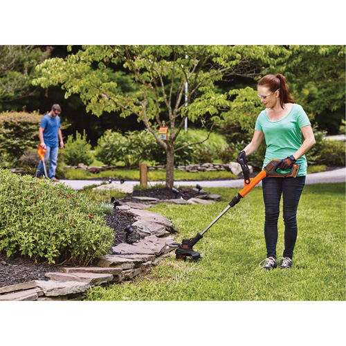 Max* Cordless 2-Speed String Trimmer/Edger Kit, 12", Battery Powered, 20 V Canadian Safety Group Inc.