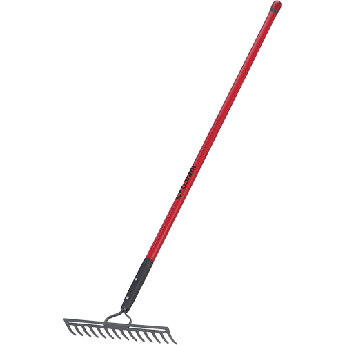 R&acirc;teau &agrave; niveler, Manche Fibre de verre, 14" la, Lame Acier forg&eacute;, 14 dents Canadian Safety Group Inc.