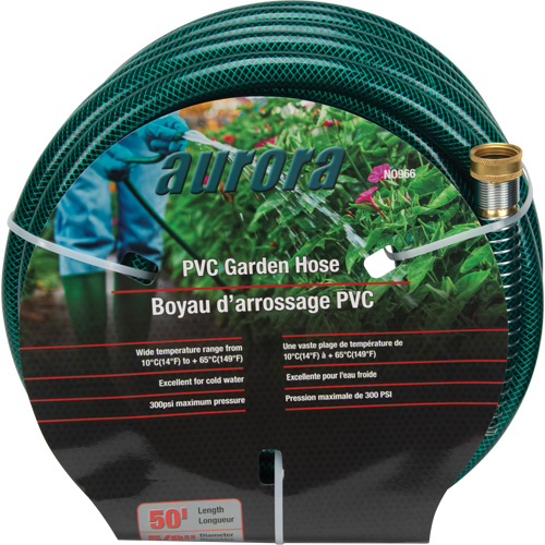 Tuyau de jardin, PVC, 5/8" dia x 50' Canadian Safety Group Inc.