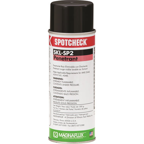 Spotcheck&reg; Penetrants - SKL-SP2, Aerosol Can Canadian Safety Group Inc.