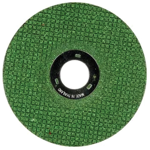 Green Corps Flexible Grinding Wheel, 4-1/2" x 1/8", 7/8" Arbor, Ceramic, Type 27 Canadian Safety Group Inc.