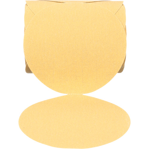 Stikit Gold Abrasive Disc Roll 216U, 6" Dia., 80 Grit, Aluminum Oxide Canadian Safety Group Inc.