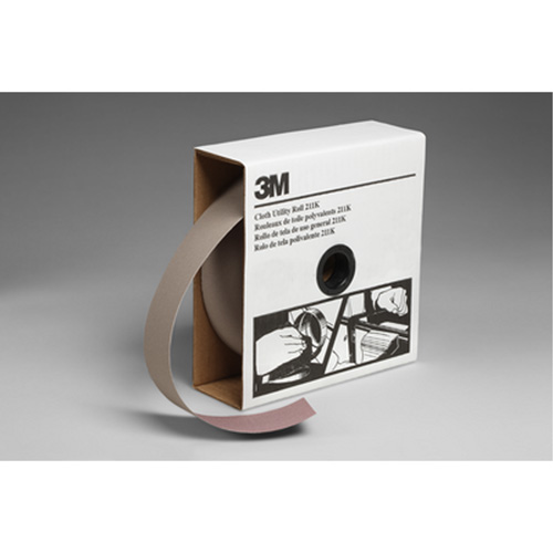 Utility Roll 211K, Aluminum Oxide, 2" W x 150' L, 100 Grit Canadian Safety Group Inc.