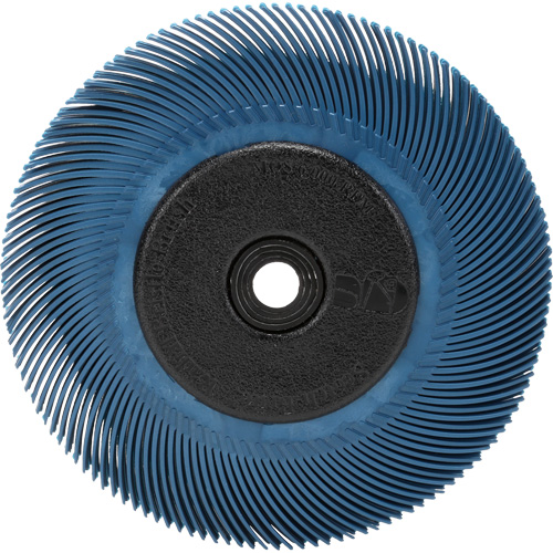 Brosse radiale en soies Scotch-Brite, C&eacute;ramique, Grain 400, 6" dia. Canadian Safety Group Inc.