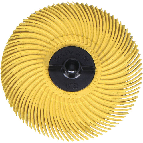 Scotch-Brite Radial Bristle Disc, Aluminum Oxide, 80 Grit, 3" Dia. Canadian Safety Group Inc.