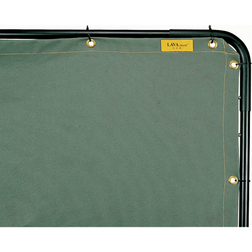Lavashield Curtain, 68.5" x 68.5", Olive Canadian Safety Group Inc.