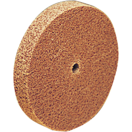 Scotch-Brite Cut & Polish Unitized Wheel, 6" x 1/8", 1/2" Arbor, Coarse Grit, Aluminum Oxide Canadian Safety Group Inc.