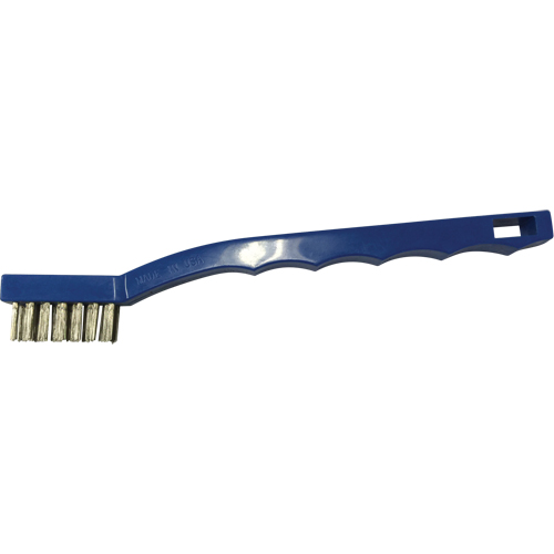Small Cleaning Scratch Brushes, Brass, 3 x 7 Wire Rows, 7-3/4" Long Canadian Safety Group Inc.