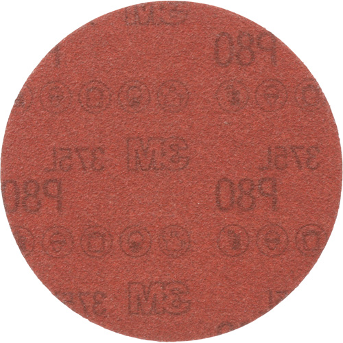 Disque de ponçage 375L 5" de 3M, dia 5", Grain P80, Oxyde d'aluminium Canadian Safety Group Inc.