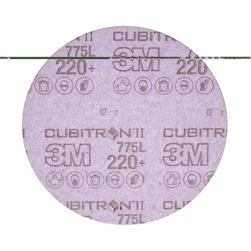 Film pour disque Hookit de 3M, dia 6", Grain 220+, C&eacute;ramique, Poids C Canadian Safety Group Inc.
