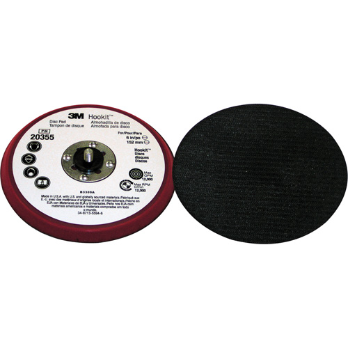 Tampon d'appoint &agrave; profil bas pour disque Hookit Canadian Safety Group Inc.