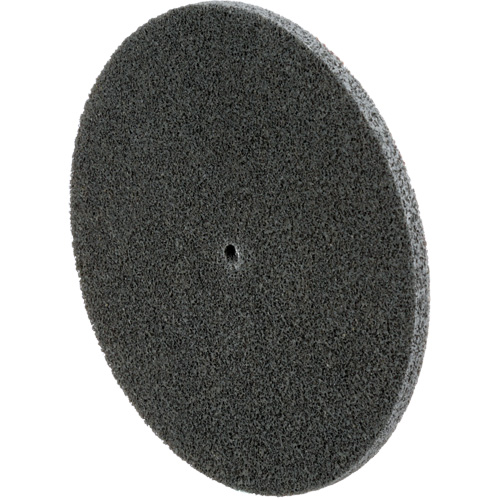 Scotch-Brite EXL Unitized Wheel, 6" x 1/4", 1/4" Arbor, Fine Grit, Silicon Carbide Canadian Safety Group Inc.