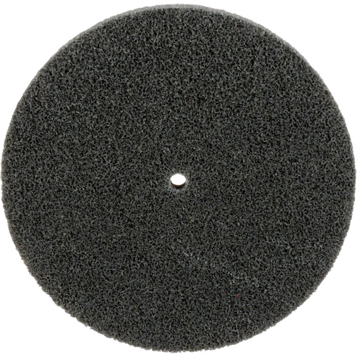 Meule unitaris&eacute;e EXL Scotch-Brite, 5" x 1/2", Arbre de 1/4", Grain de Fin, Carbure de silicium Canadian Safety Group Inc.