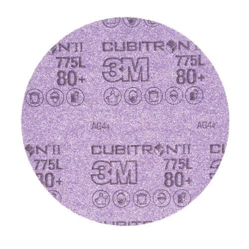 Rouleau de disques abrasifs Cubitron II Stikit, 6" dia., Grain 80+, C&eacute;ramique Canadian Safety Group Inc.