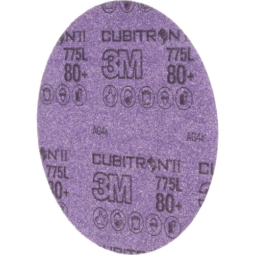 Rouleau de disques abrasifs Cubitron II Stikit, 6" dia., Grain 80+, C&eacute;ramique Canadian Safety Group Inc.