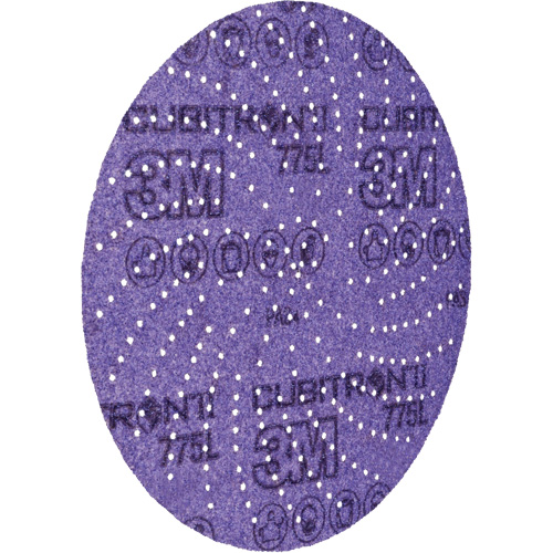 Disque abrasif 775L Cubitron II Hookit, dia 5", Grain 80+, C&eacute;ramique, Poids F Canadian Safety Group Inc.