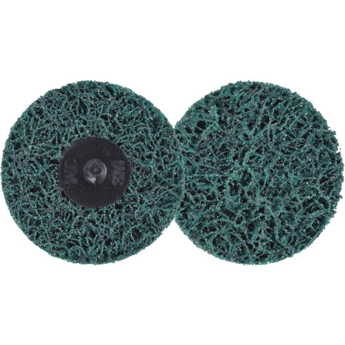 Scotch-Brite Roloc Clean & Strip XT Pro Extra Cut Disc, 3" Dia., Extra Coarse Grit, Aluminum Oxide Canadian Safety Group Inc.