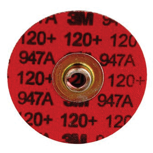 Cubitron II Roloc Durable Edge Disc, 3" Dia., 120+ Grit, Ceramic Canadian Safety Group Inc.