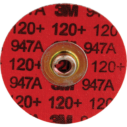 Cubitron II Roloc Durable Edge Disc, 2" Dia., 120+ Grit, Ceramic Canadian Safety Group Inc.